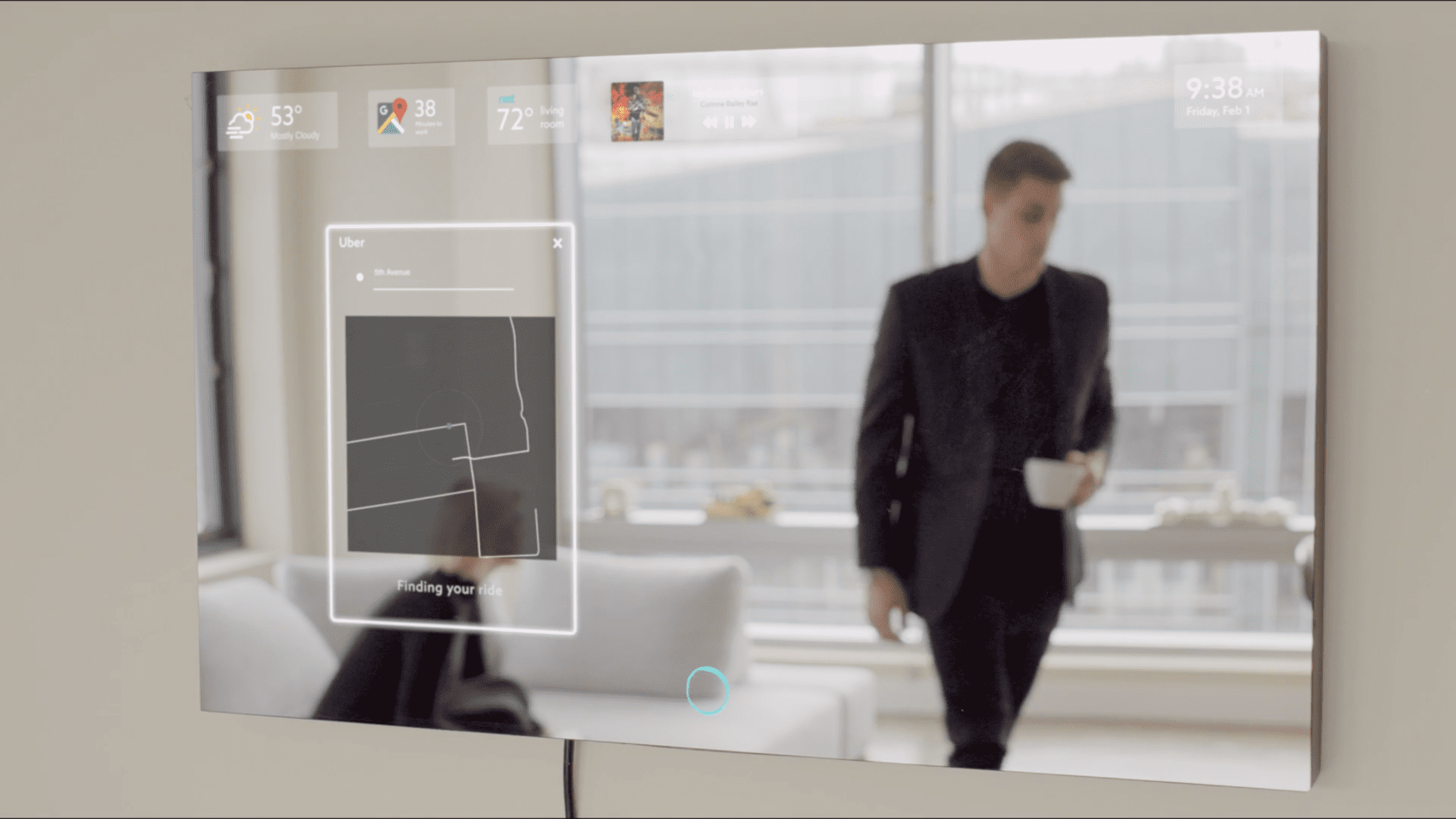 Ayi Smart Mirror u2014 Let Your Home Reflect Your Needs