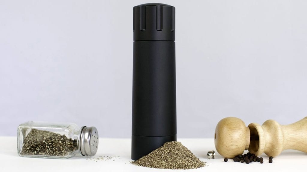 Salt and Pepper Grinder Set w/ refill Top, Stainless Steel Silver Salt  pepper set Powder grinder Pepper grinder Grinder for smok - AliExpress