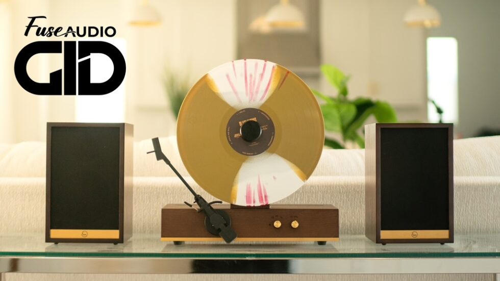 Fuse GLD Record Player Without Speakers