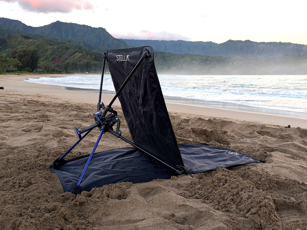 Stella Vega Backrest on beach