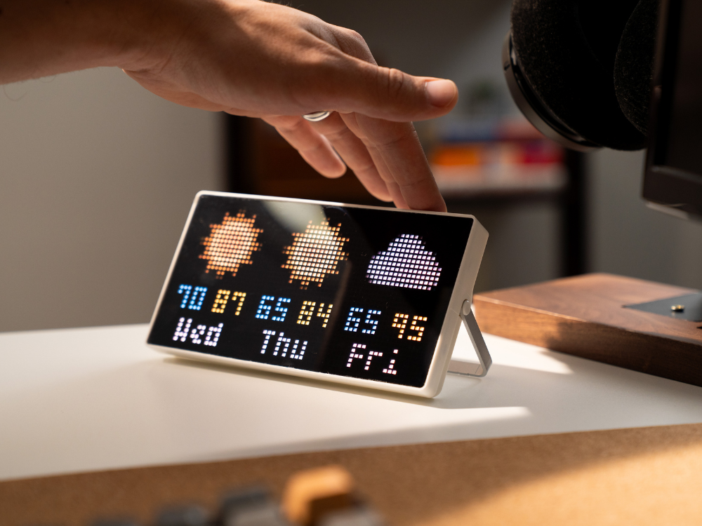 LEDABLE desktop LED matrix display