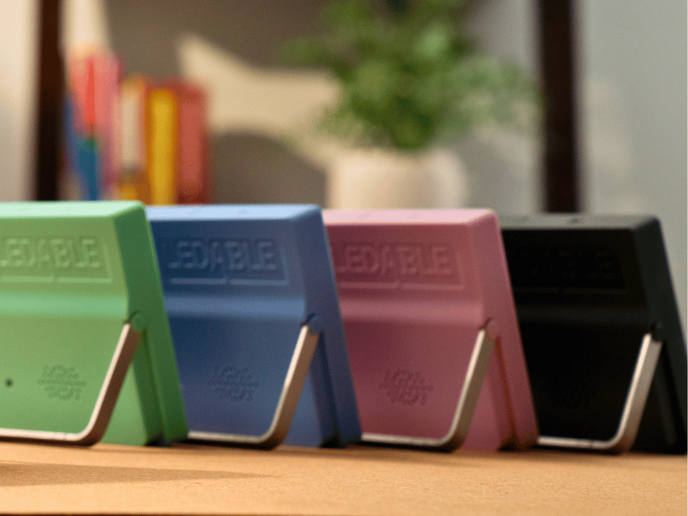LEDABLE shown in multiple colorways